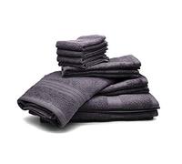 Bassetti Set 10 Asciugamani Spugna (fumo)