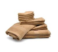 Bassetti Set 10 Asciugamani Spugna (Marrone)