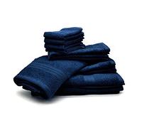 Bassetti Set 10 Asciugamani Spugna (navy)