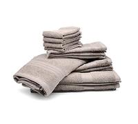 Bassetti Set 10 Asciugamani Spugna (nebbia)