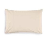 Bassetti - Set 2 Federe coppia di due federe per Cuscini Letto Matrimoniale in Cotone Fodere Cuscino 50x80 cm Avorio 30