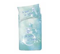 Bassetti set copripiumino lettino 90x110 A Star Is Born cotone rosa/azzurro/gial