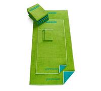 Bassetti SHADES - Telo doccia in cotone, 70 x 140 cm, colore: Verde mela