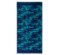 Bassetti Telo Mare Spugna di Cotone cm 76x160 Mimo Colore Blu