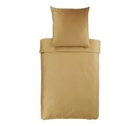 Bassetti Tinta Unita Biancheria da Letto, Cotone, Ottone, 135 x 200