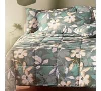 Bassetti Trapunta matrimoniale 250 gr in microfibra MAGNOLIA V1 floreale