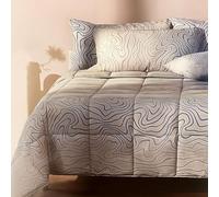 Bassetti Trapunta Invernale Matrimoniale 2 Piazze - Microfibra Morbida e Termica - Design Moderno e Qualità - cm 255x260 (FLUTTER)
