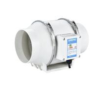 BASSFLY Estrattore aria, 3 Pollici/4 Pollici/5 Pollici Ventilatore Di Scarico A Parete Entilation Cucina Wc Aria Pulita Ventilatore Casa Silenzioso Inline Tubo Condotto Ventilatore Estrattore(5inch)