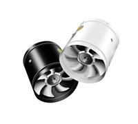 BASSFLY Estrattore aria, 4/6/7 ''Pollici Ventilatore Di Scarico Circolare Multifunzionale Potente Ventilatore Di Scarico Condotto Muto Cucina Domestica La Di Ventilazione Di Scarico Fumi(4 Inch)