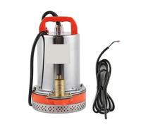 BASSFLY Pompa per Piscina, Pompa sommergibile Piccola Batteria Solare Piscina Pulizia 8 Metri Sollevamento 2,1 Metri Cavo DC 12V