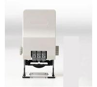BASSFLY Timbro for ufficio, stampante for numeri di pagina completamente automatica, timbro a rullo