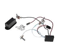 Bassi attivi a 2 bande, circuiti di preamplificatore EQ per la raccolta, circuito preamplificatore nero