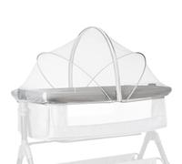 Bassinet Cover, Breathable Crib Net, Folding Mesh Screen, Dustproof Protector, Lightweight Portable Design, Fine Mesh for Cradle, Sleeping. Travel, Camping Outdoor Naps and Safe Baby Rest