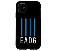 Bassista Basso Chitarrista - EADG 4 String Guitar Custodia per iPhone 11