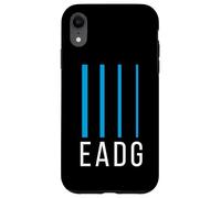 Bassista Basso Chitarrista - EADG 4 String Guitar Custodia per iPhone XR