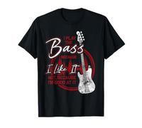 Bassista Perché Mi Piace Il Basso Chitarra Basso Maglietta