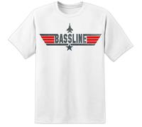 BASSLINE TOP GUN T SHIRT DJ PIONEER CDJ2000 DECKS 1210 AKAI NEXUS TECHNICS NXS