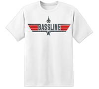 Bassline Top Gun T Shirt Dj Pioneer CDJ2000 Ponti 1210 Akai Nexus Technics Nxs
