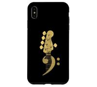 Basso a cinque corde Bass Clef Vintage per bassista Custodia per iPhone XS Max