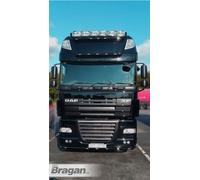 Basso Barra + LED + Giù Luci Per DAF xf 105 Camion sotto Paraurti Protezione -