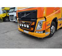 Basso Barra + LED + Giù Luci Per volvo fh4 2013-2021 sotto Paraurti Cabina Nero