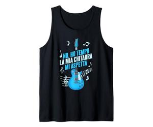 Basso Chitarra La Mia Chitarra Mi Aspetta Canotta