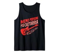 Basso Chitarra Meno Persone più Chitarra Canotta