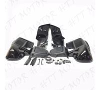 Basso con Sfiati Gamba Carenatura Guanto Scatola Per Harley Touring Strada Glide