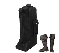 BASSO DI ASSOGNO EQUESTRO - Carrier di stivale per polvere a tasca per lo stoccaggio impermeabile | Borsa di protezione delle scarpe con cerniera per stivali da equitazione, viaggi all'aperto, attrezz