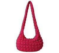BASSO DI BRIGHTURA DONNE CLUTTO BASSIONE CASIONE DI NYLON SUNDY CASSA CAFTICH SULNO SOLIDEGGIO SOLID SOLID SOLID SOLID CRAPPER PER INCONTRO DELLA NASSEGGIO USCITA IN USCO (ROSE ROSSO)