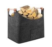 Basso Di Mary Frovewood - Cestello Pienetta Pieghevole, Trasportatore Di Tronchi in Feltro Pesante | Porta in per Portatile, Robusto Borsa Di Stoccaggio Multifunzionale per Uso Esterno In
