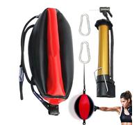 BASSO DOPPIO - PU, corda di nylon, sacchetto da punzonatura | Speed Ball con livelli di difficoltà Attrezzatura di boxe | Borse da boxe - per migliorare la velocità di reazione, l'