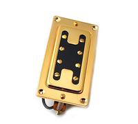 Basso Elettrico A 8 Fori Per Basso Elettrico A Due Linee Gold Mini Style Pickup Al Manico/Pickup Al Ponte Pickups Set per Chitarra Elettrica (Color : Bridge)