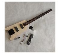 Basso Elettrico Senza Testa A 4 Corde Incompiuto Kit Corpo In Legno Di Mogano insieme professionale della chitarra elettrica