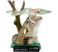 Basso nero Kaiyodo STRIKE FANTASY circa 80 mm verniciato SBS/ABS non in scala...