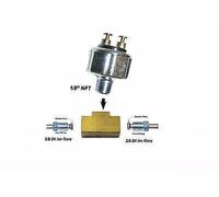 Basso Pressione Idraulico Interruttore Luce Freno & Ottone Tee Gm- Street Hot
