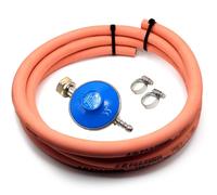 Basso Pressione Propano Gas Regolatore 37mbar 1.5kg/Hr Incluso HP Tubo E Clip