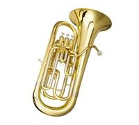 Basso Tuba Strumento In Ottone Ottone Laccato Oro Eufonio In Si Bemolle Con Bocchino E Custodia Per Il Trasporto Kit Eufonio