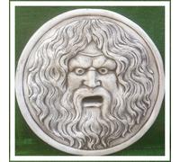 BASSORILIEVO QUADRO BOCCA DELLA VERITA' IN CEMENTO PIETRA NO TERRACOTTA ESTERNO