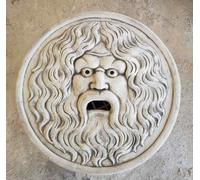 BASSORILIEVO QUADRO BOCCA DELLA VERITA' MASCHERONE PER FONTANA ESTERNO GIARDINO