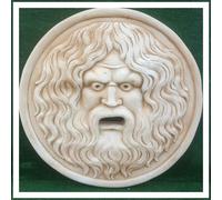 BASSORILIEVO QUADRO BOCCA DELLA VERITA' VERITÀ IN CEMENTO E MARMO NO TERRACOTTA
