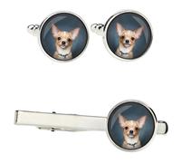 Bassotto a pelo liscio I set di mollette in una scatola con immagine Art-Dog