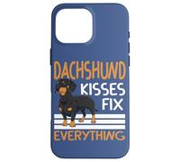 Bassotto Baci Fix Everything Divertente Bassotto Amante dei cani Custodia per iPhone 16 Pro Max