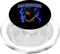 Bassotto Gangster - Divertente Cane Strano Trashy Meme PopSockets PopGrip per MagSafe