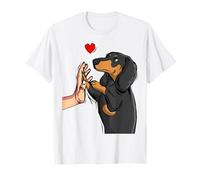 Bassotto Love Weiner Dog Mom Funny Girls Gift Maglietta