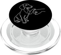 Bassotto Pugno Chiuso Cane Bassotto Mano PopSockets PopGrip per MagSafe