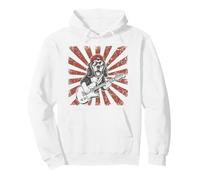 Bassotto Rock Star Chitarra Rock Music Dog Felpa con Cappuccio