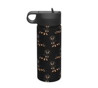 Bassotto Weiner Pet Dogs Printing The Print 510,3 g Bollitore termico sportivo in acciaio inox con coperchio per adulti uomini donne