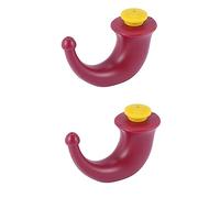 Bassulouda 2 PCS Yoga Water Bottle Yoga Nasal Neti Pot Risciacquo Nasale Wash di Lavaggio del Naso Seni Nasali 200ML