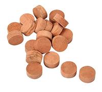 Bassulouda 20 Pezzi Tappetino di Sughero Sassofono Tromba Cornet Chiave Sputa Valore Tamponi in Sughero per Parti in Ottone Strumento Riparazione Accessori 20 Pezzi (Marrone Chiaro)